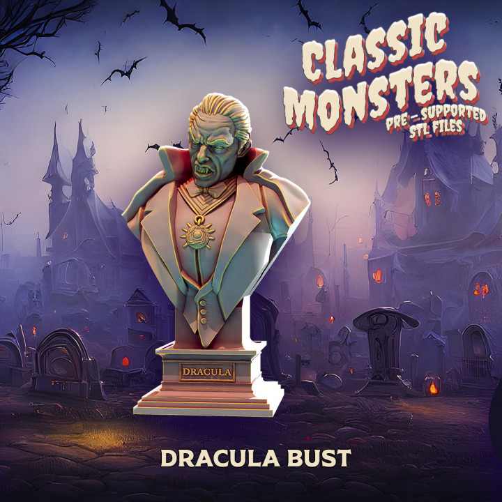 Dracula bust image