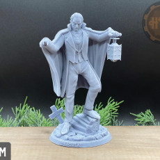 Picture of print of Dracula ( bust NOT included)