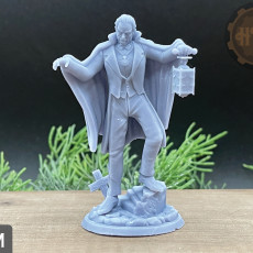 Picture of print of Dracula ( bust NOT included)