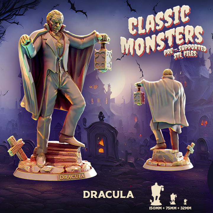 Dracula ( bust NOT included) image
