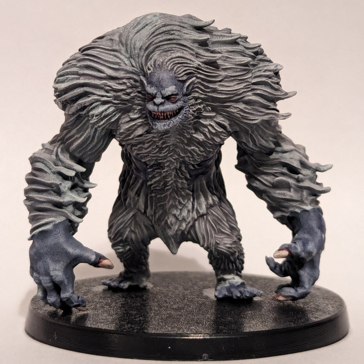 3D Print of Yeti Abomination / Big Foot / Frost Giant / Bigfoot ...