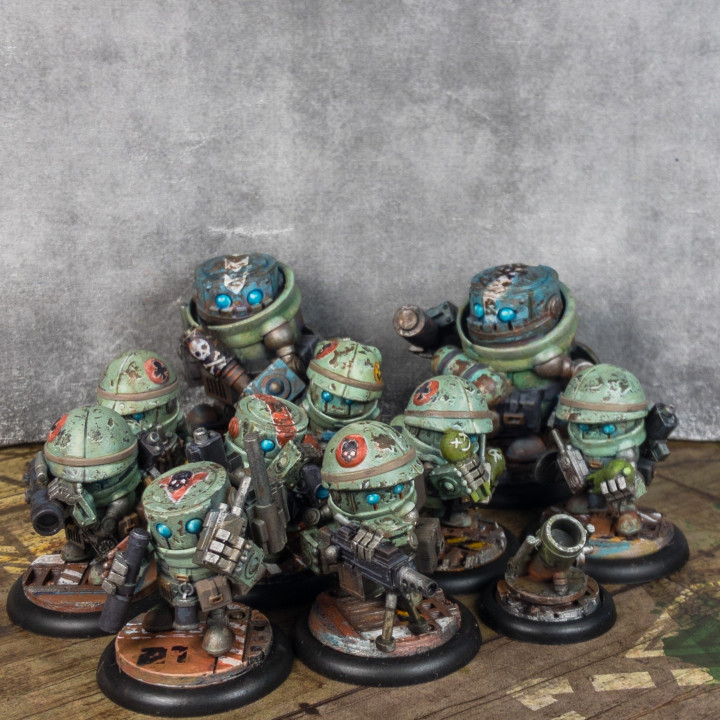 WARPOD Rigger 'Guntroon' Guard Squad