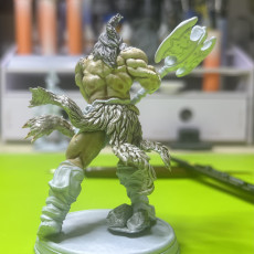 Picture of print of Barbarian Axe Warrior