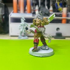 Picture of print of Barbarian Axe Warrior