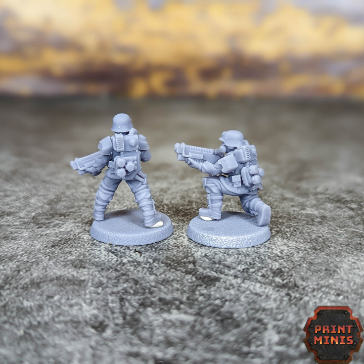 Plasma Rifle Troops x2