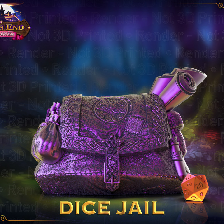 Rogue's Bag Dice Vault - SUPPORT FREE!