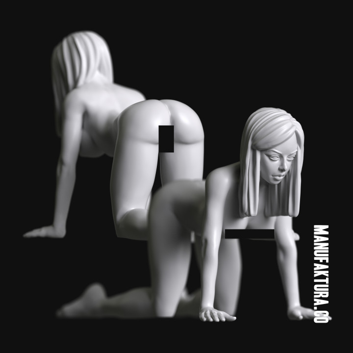 Sub Series 61a – Naked Female Prisoner Slave