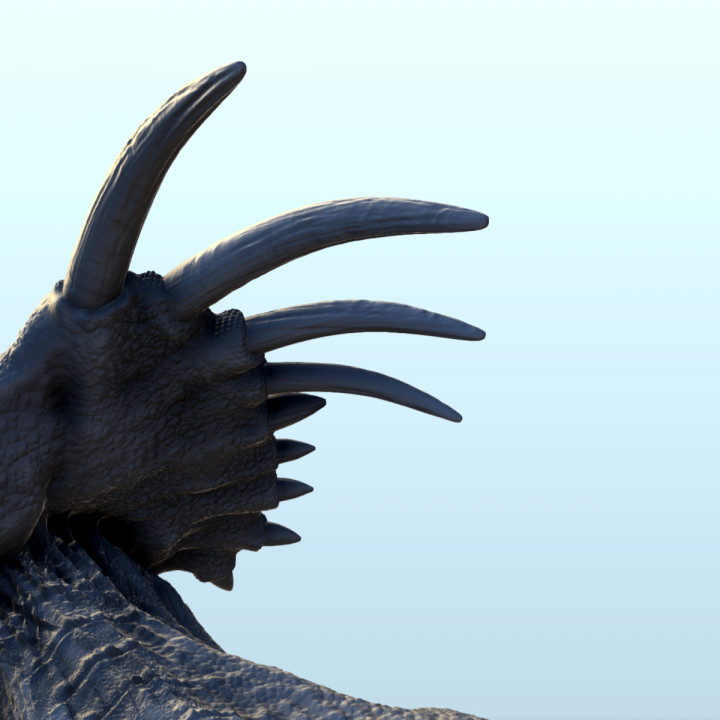 Styracosaurus dinosaure (12) - High detailed Prehistoric animal HD Paleoart