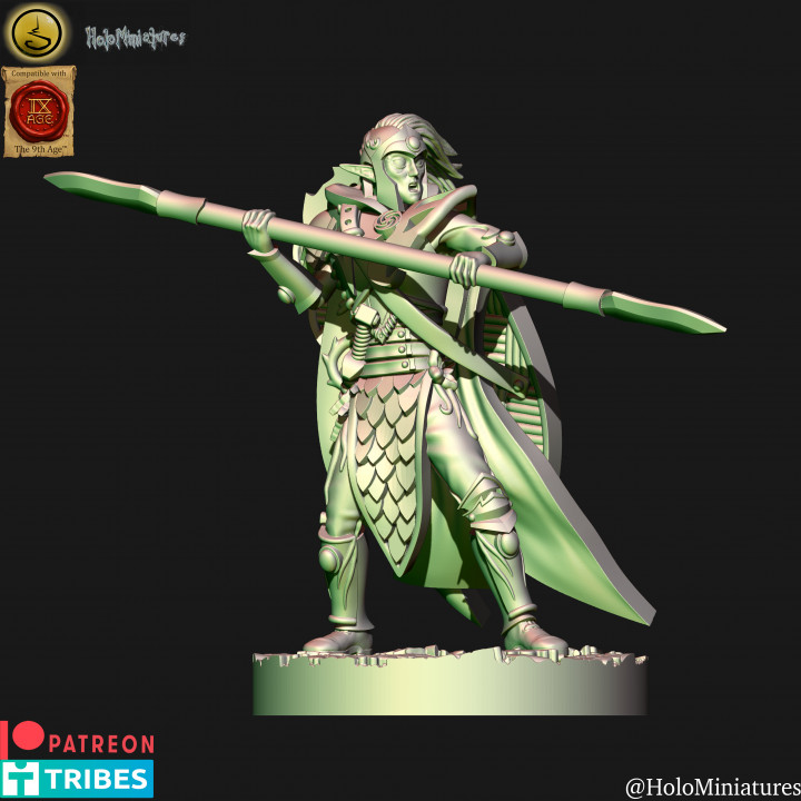 Wood Elf spearman unit image