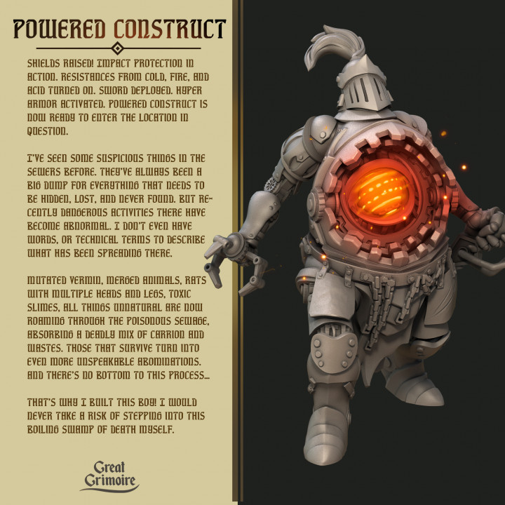 Powered Construct