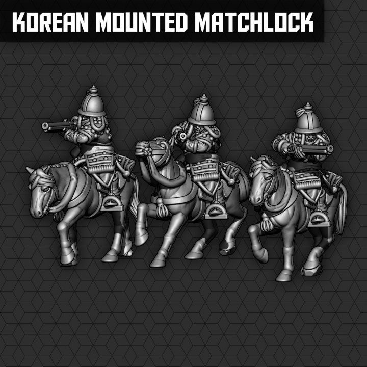 Korean Mounted Matchlock Units image