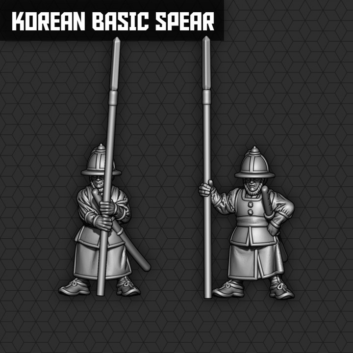 Korean Basic Spear Units