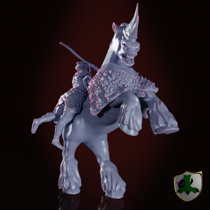 Unicorn Corps rearing attack image