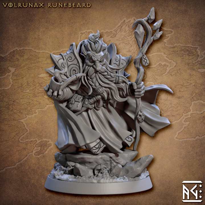 Volrunax Runebeard - The Guildmaster (Arcanist's Guild) image