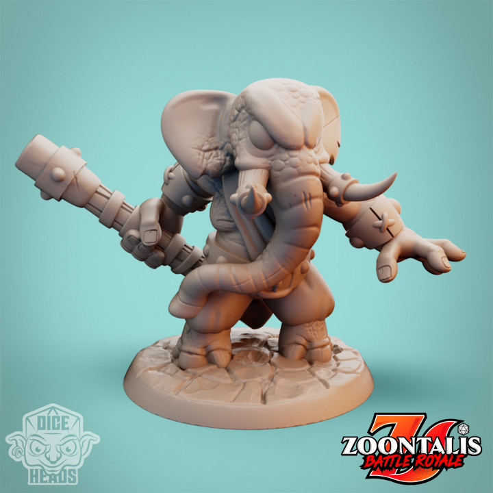Elephant Rogue (pre-supported included)