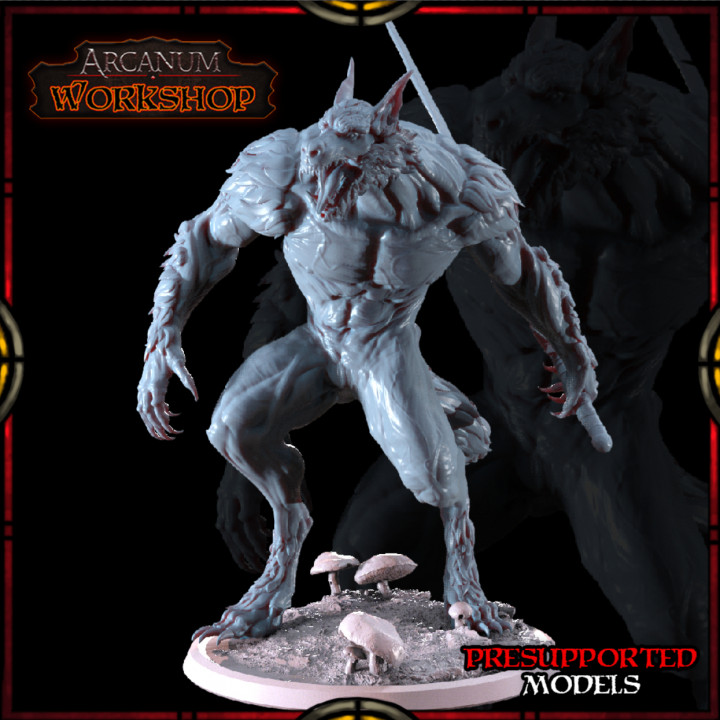 Werewolf cursed Knight Berserker image