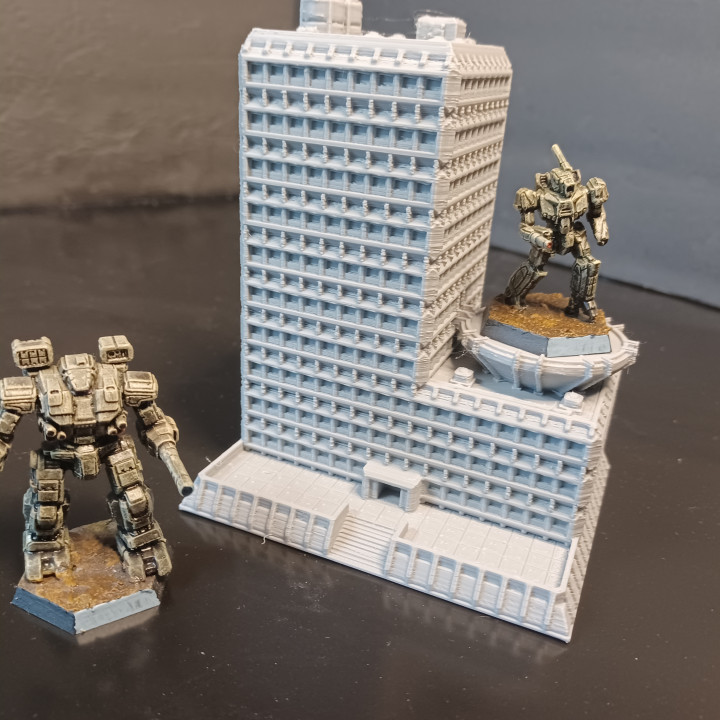 Hardened Building with VTOL Pad SF051 image