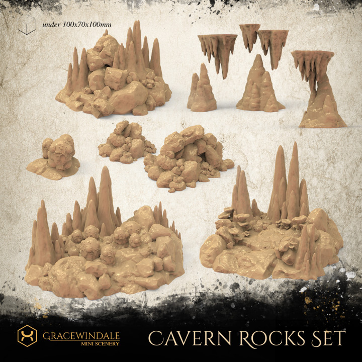 Cave Rocks Set image