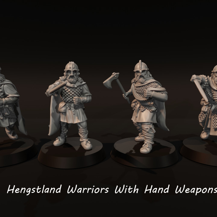 Hengstland Warriors With Hand Weapons image