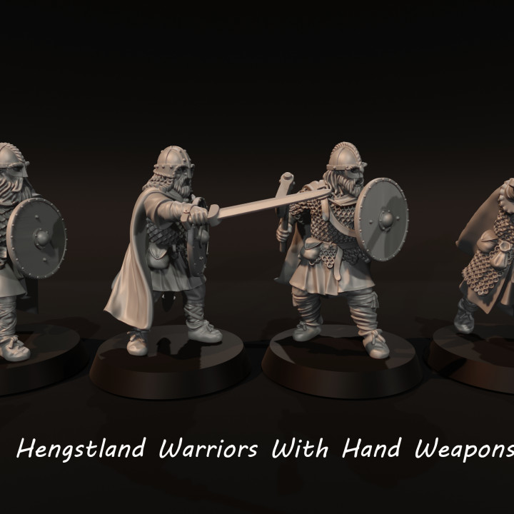 Hengstland Warriors With Hand Weapons image