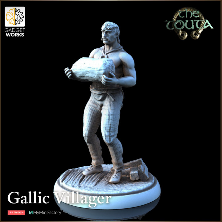 Gaul woodworkers with tools - The Touta image