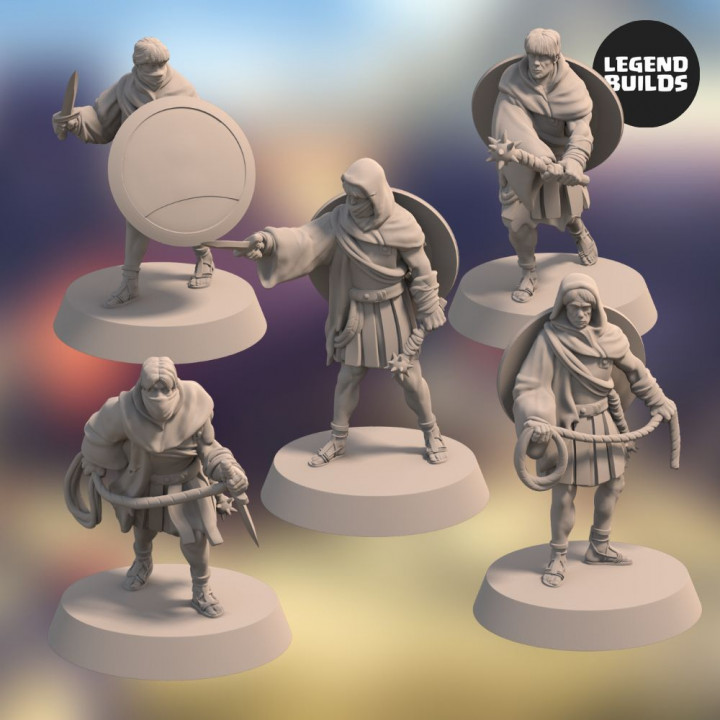 The Expediates - Set 2 - 3D printable miniature – STL file image