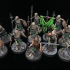 Skeleton Warriors with Swords Unit - Highlands Miniatures print image
