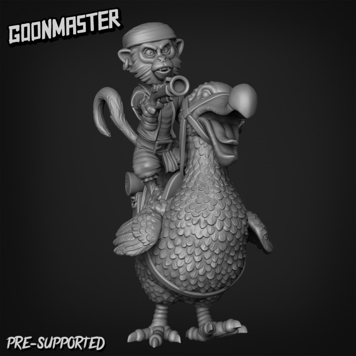 Dodo Mount and Monkey Pirate Rider 2