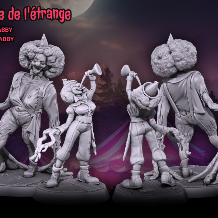 Cirque De Letrange - Complete Mercenary Group - 5minis image