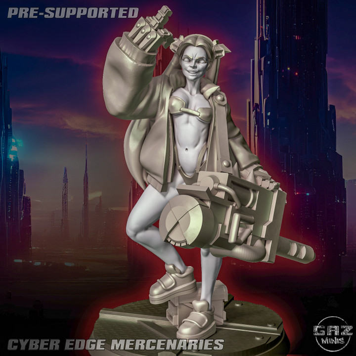 Becca - Cyber Edge mercenary