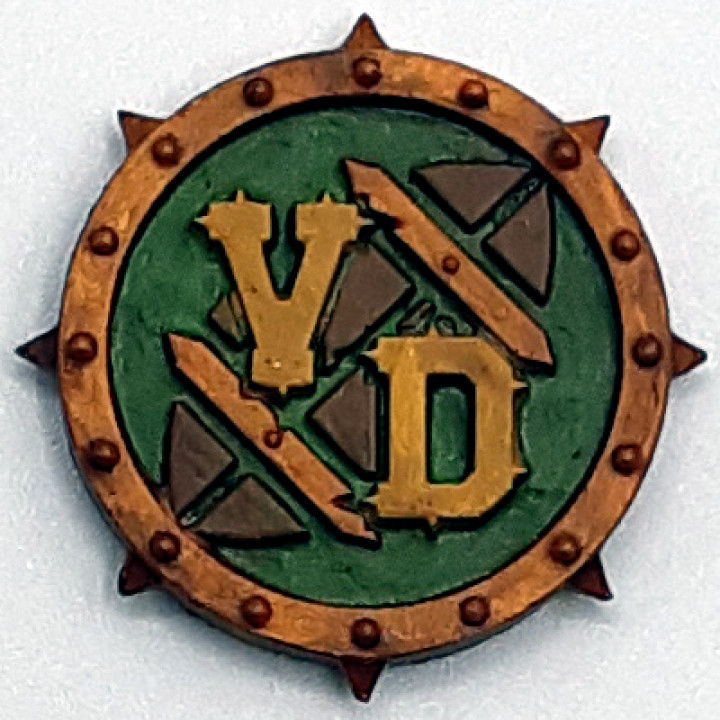 Blood Bowl Imperial Nobility Token (alternate)