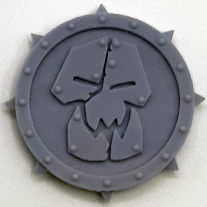 Blood Bowl Black Orc Token