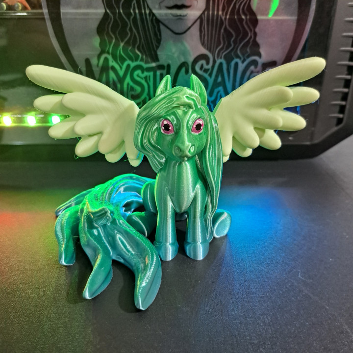 3D Printable Unicorn Variations by MysticSaige