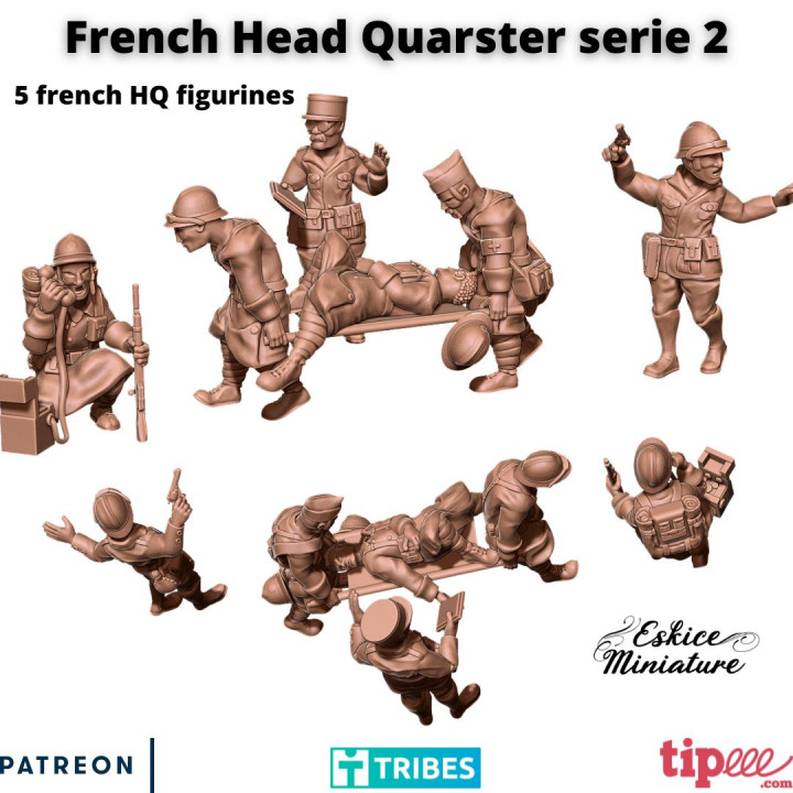 French head quarter 2 - 28mm image