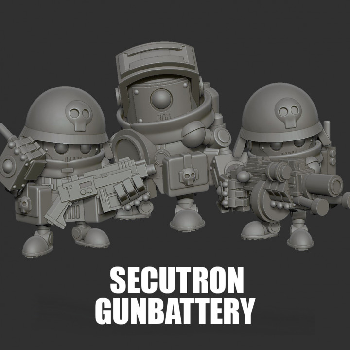 WARPOD Clanker 'Secutron' Guard Squad image