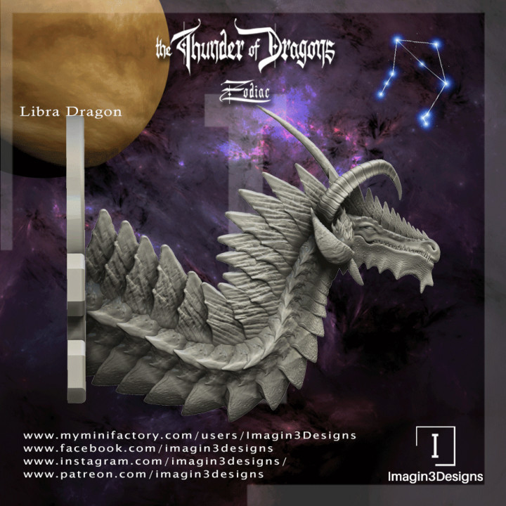 Libra Zodiac Dragon image