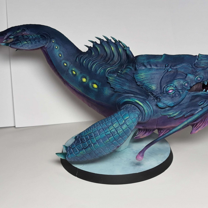 3D Print of Space Whale | PRESUPPORTED | Journey Through the Astral Sea ...