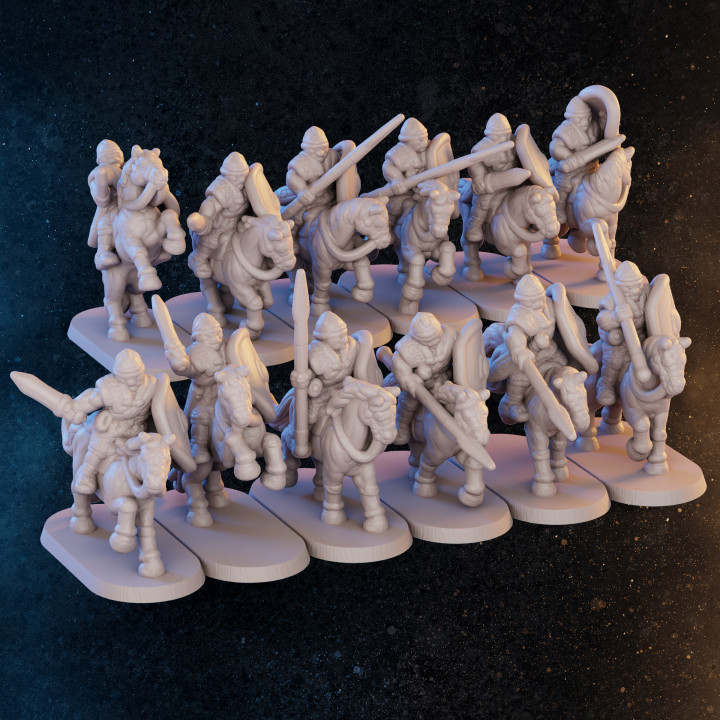 6mm - Roman Equites