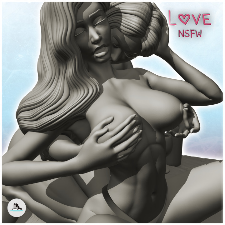 Sexy lesbian duo (3) - Figures miniatures erotica sexy xx image