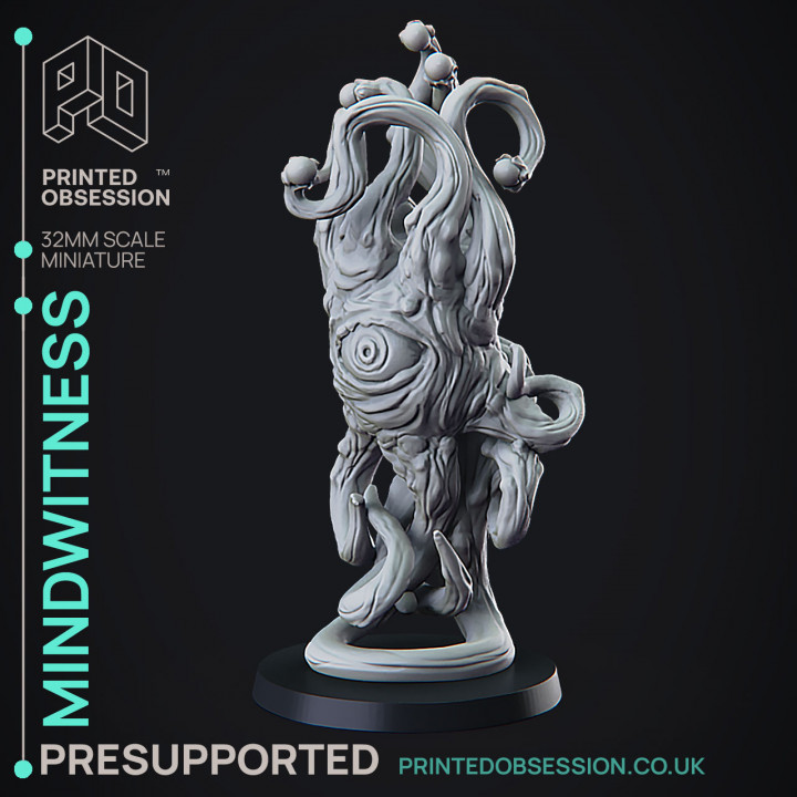 Mind Witness - Abomination - PRESUPPROTED - 32mm scale image