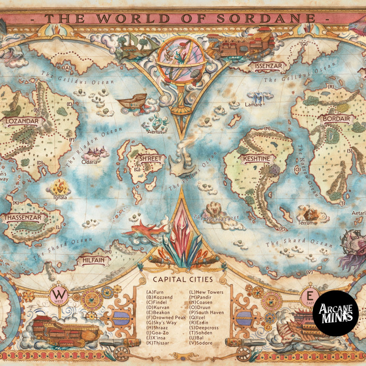 Digital Map - Sordane