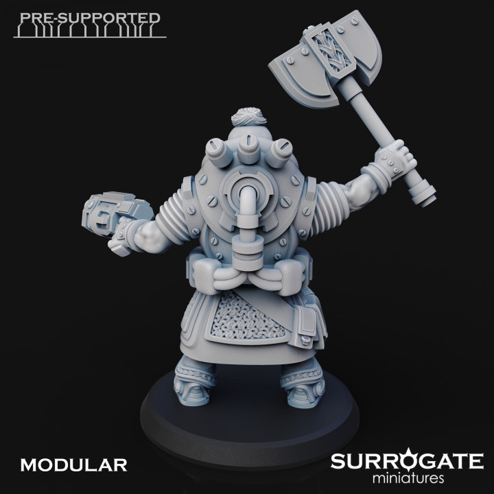 3D Printable Zoltan Alliance Spec Ops Warriors, Surrogate Miniatures ...