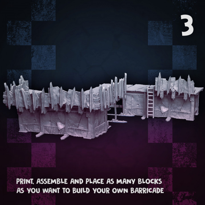 MrModulork's Fortress - Barricades Kit