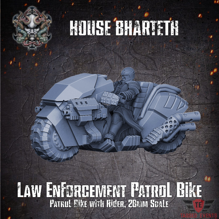 House Bharteth - Law Enforcement Patrol Bike image