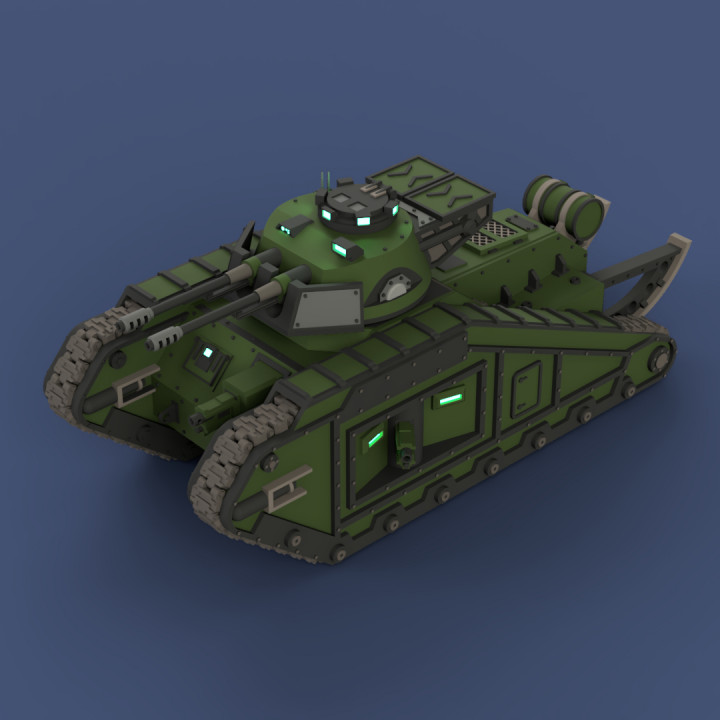 Tankette Turret for MK VI Landship's Cover