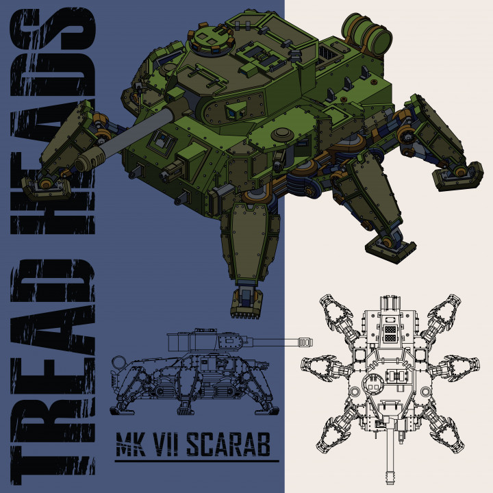 Walking Tank Upgrade for MK VI Landship's Cover