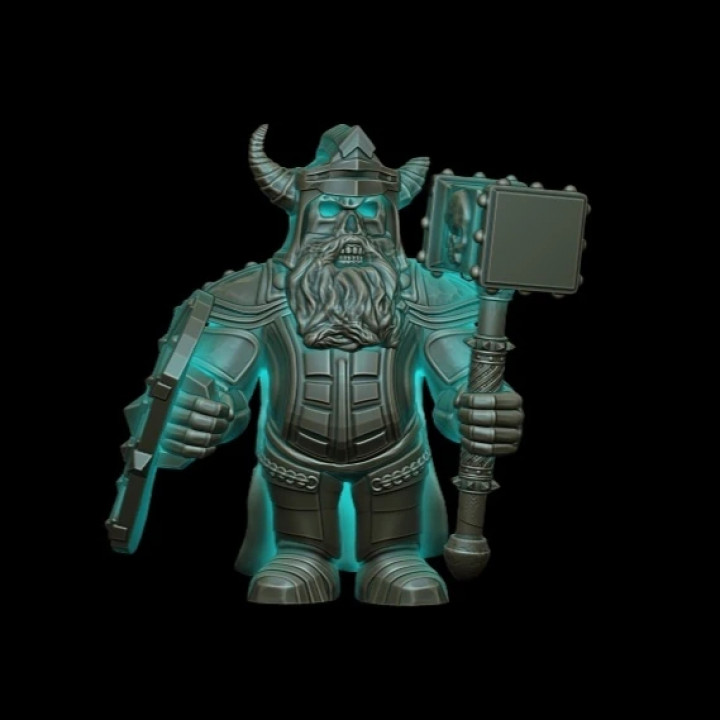 Undead Dwarf Guards (pre-supported) image