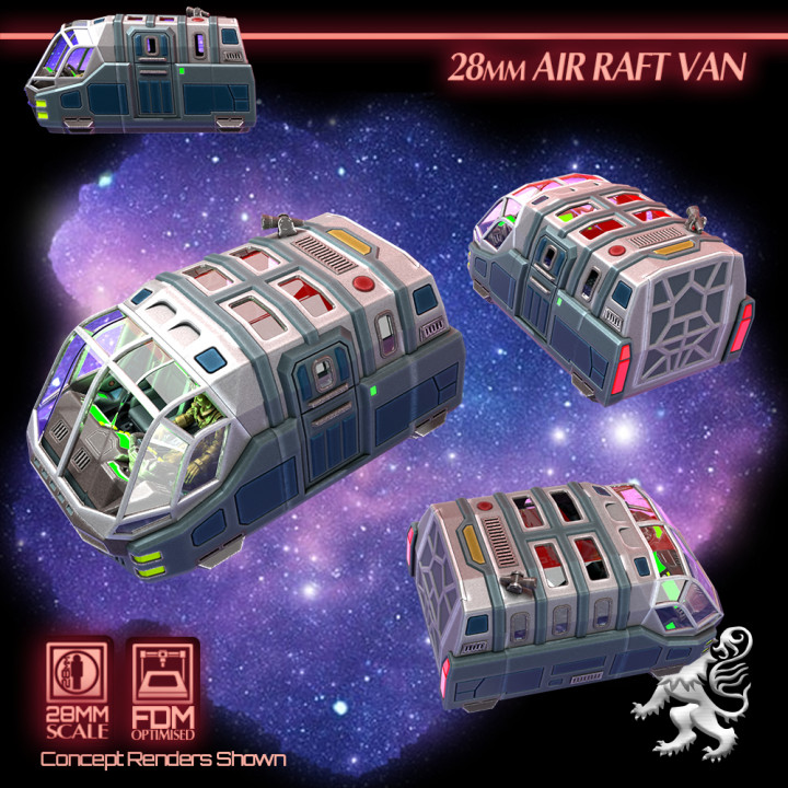 28mm Air Raft Van