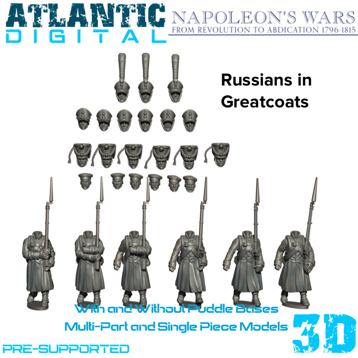 Napoleonic Russians in Greatcoats image