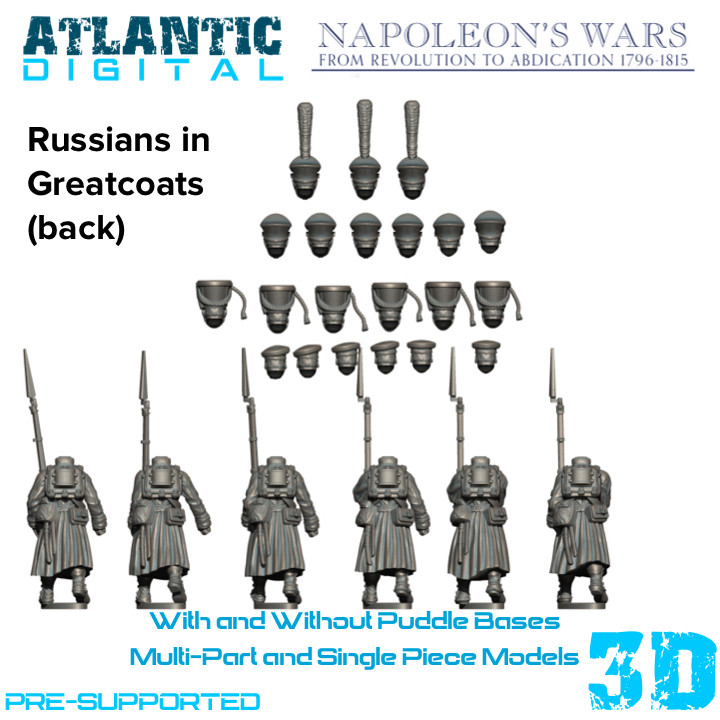 Napoleonic Russians in Greatcoats image